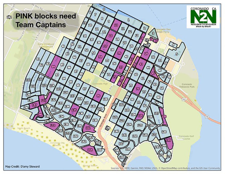 Neighbor To Neighbor Block Map